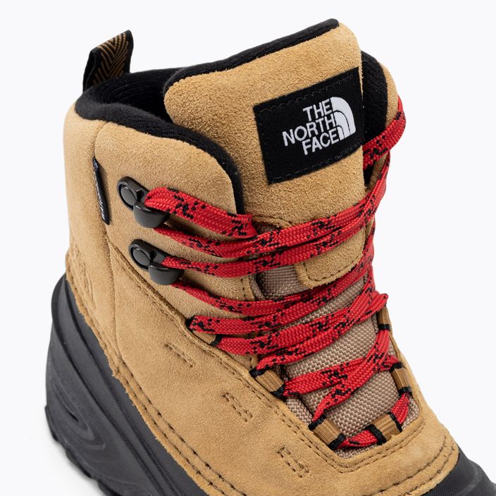The North Face Chilkat V Lace almond butter/black children's trekking boot 8