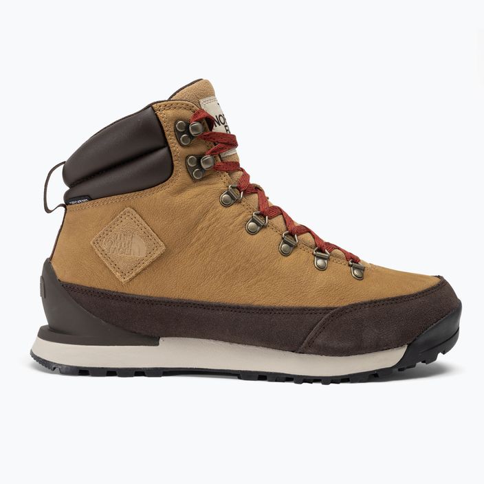 Men's trekking boots The North Face Back To Berkeley IV Leather WP almond butter/demitasse brown 2