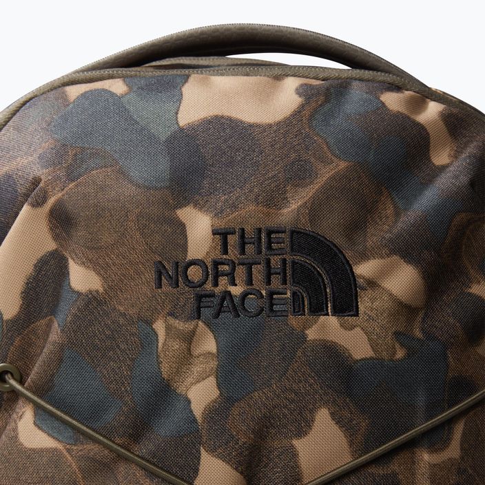 The North Face Jester 28 l ulity brown camo text city backpack 3