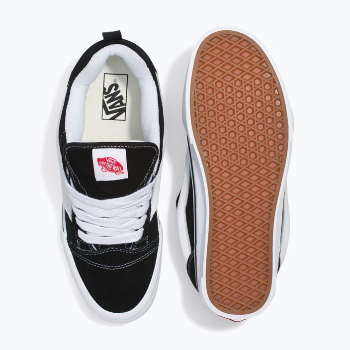 Vans Knu Skool black/true white shoes 8