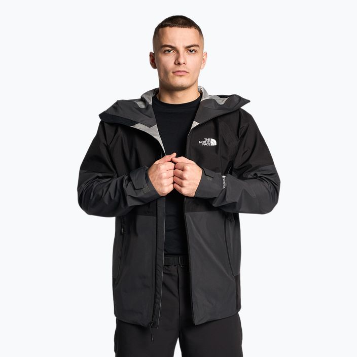 Men's softshell jacket The North Face Jazzi Gtx asphalt grey/black