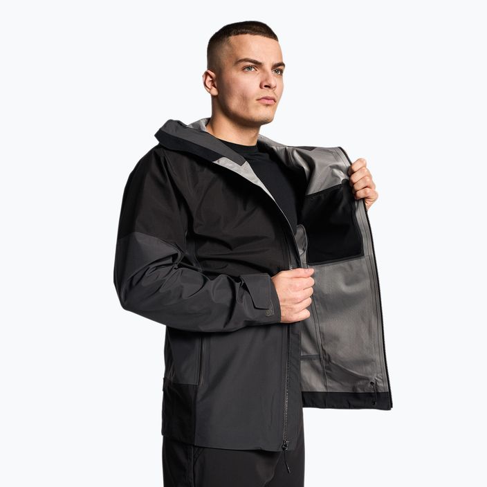 Men's softshell jacket The North Face Jazzi Gtx asphalt grey/black 3