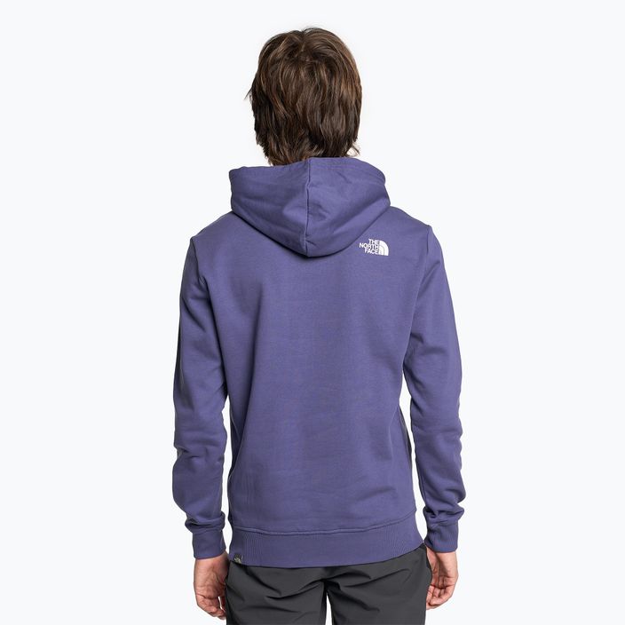 Men's The North Face Standard Hoodie cave blue 2