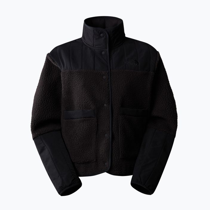 Women's fleece sweatshirt The North Face Cragmont Fleece black 4