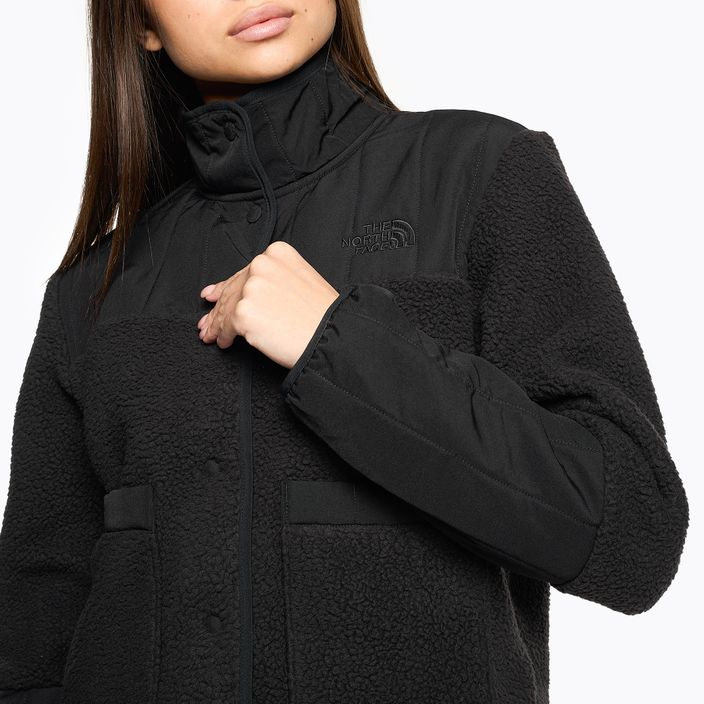 Women's fleece sweatshirt The North Face Cragmont Fleece black 3