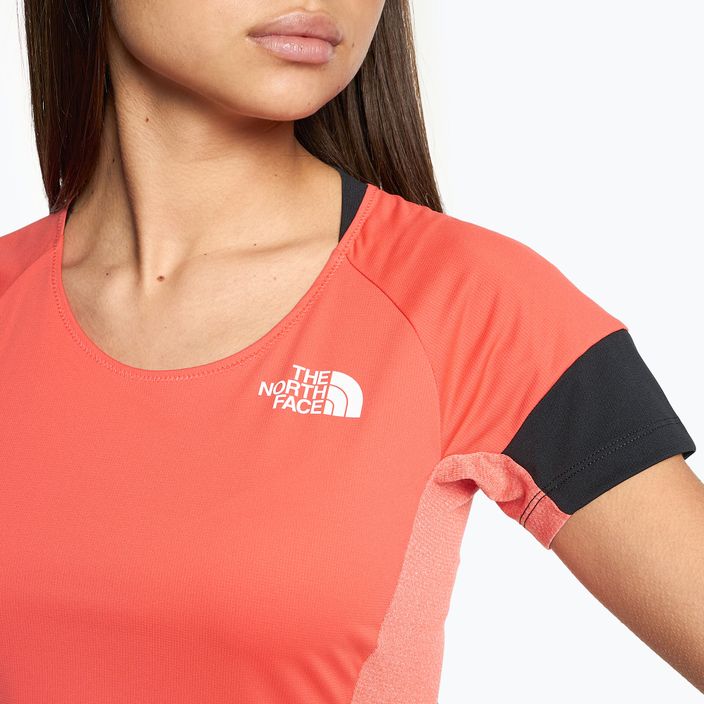 The North Face Bolt Tech radiant orange/black women's trekking shirt 3