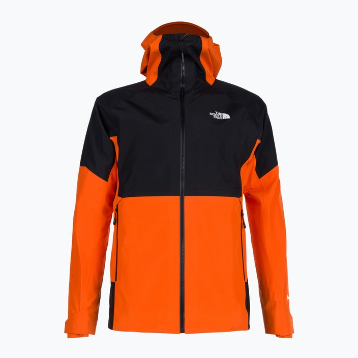 Men's softshell jacket The North Face Jazzi Gtx red orange/black 6
