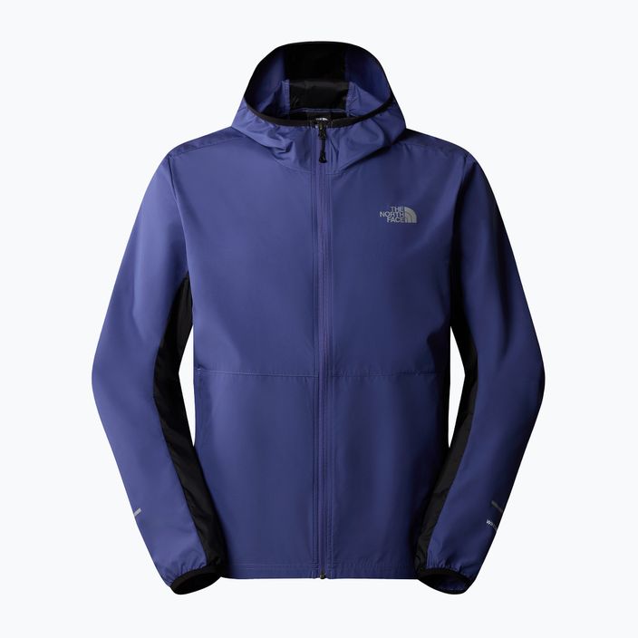 The North Face Run Wind cave blue running jacket 5