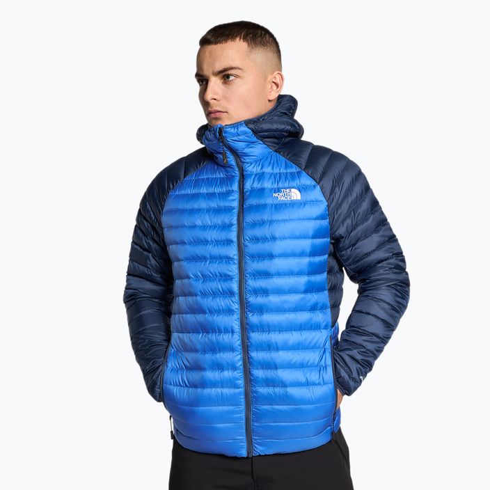 Men's down jacket The North Face Bettaforca Lt Down Hoodie optic blue/shady blue