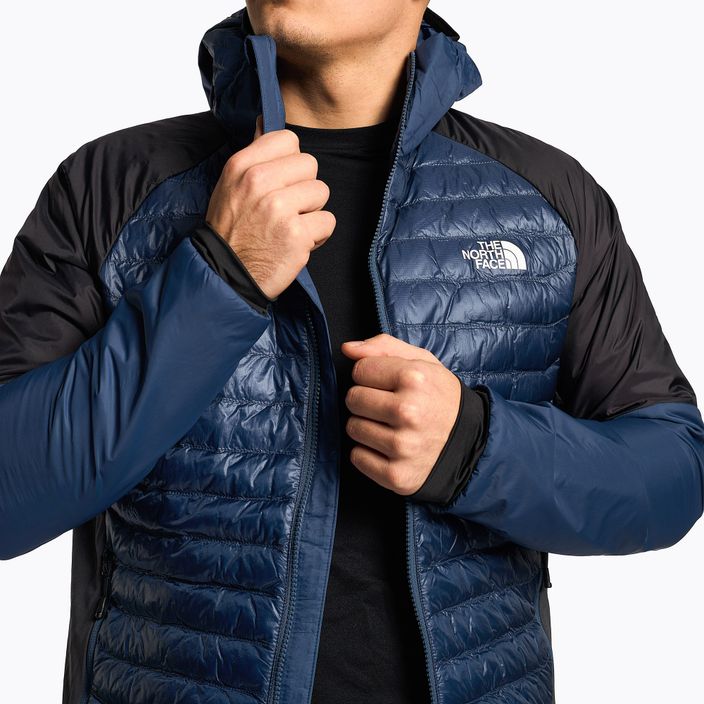 Men's The North Face Macugnaga Hybrid Insulation shady blue/black/asphalt grey jacket 3