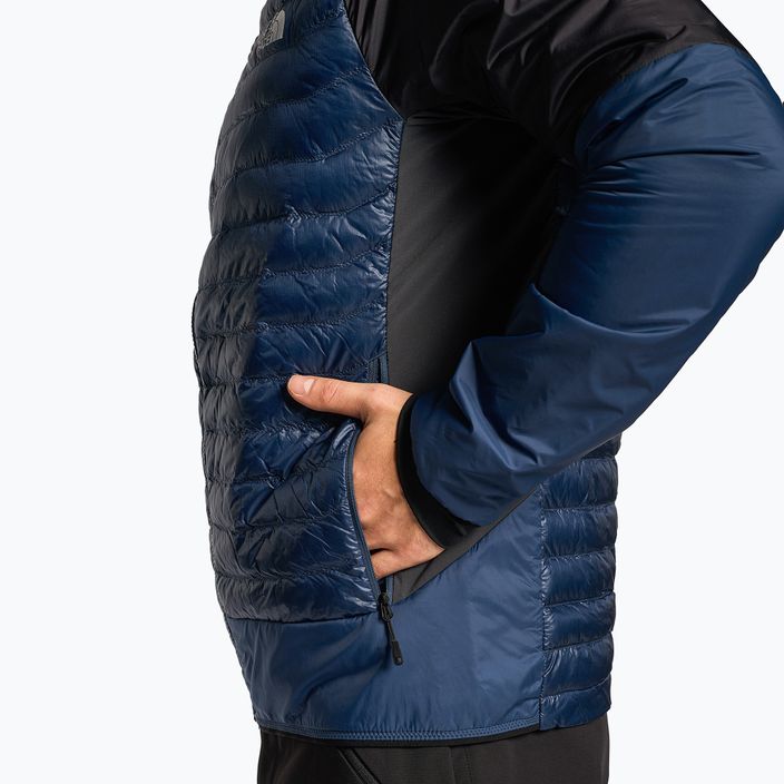 Men's The North Face Macugnaga Hybrid Insulation shady blue/black/asphalt grey jacket 5