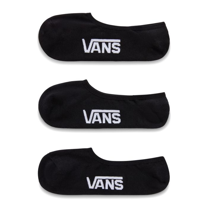 Vans Classic No Show men's socks 3 pairs black 2