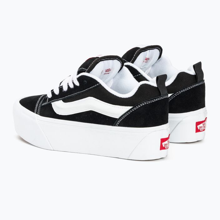 Vans Knu Stack black/true white shoes 3