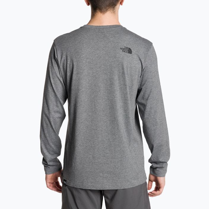 The North Face Simple Dome men's t-shirt medium grey heather 2