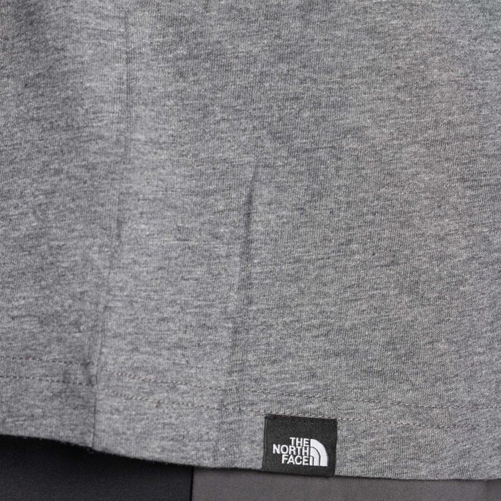 The North Face Simple Dome men's t-shirt medium grey heather 4