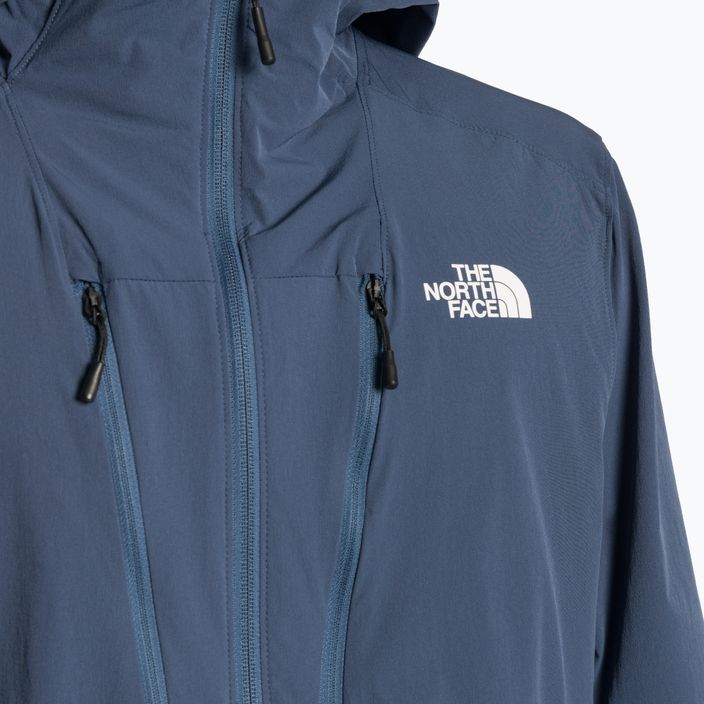 Men's softshell jacket The North Face Vertline shady blue 3