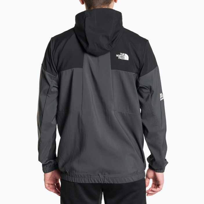 Men's wind jacket The North Face Ma Wind Track asphalt grey/black 2
