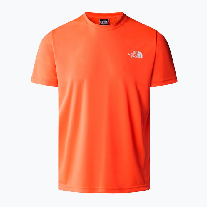 Men's training t-shirt The North Face Reaxion Red Box vivid flame