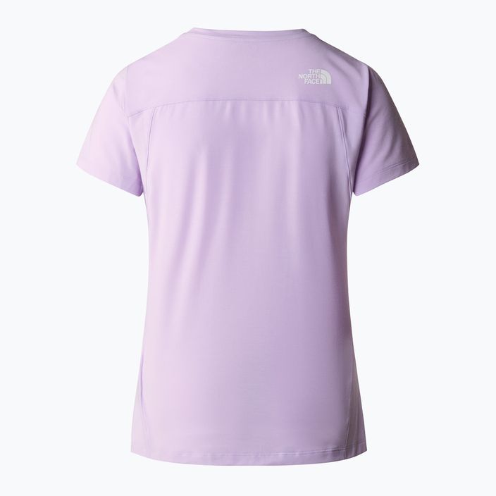Women's trekking shirt The North Face Lightning Alpine lite lilac 2