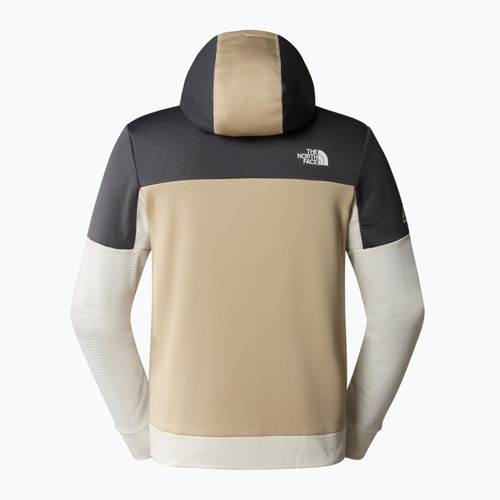 Men's sweatshirt The North Face Ma Full Zip white dune/anthracite grey 2