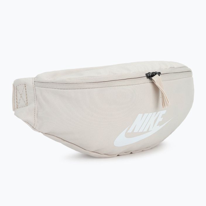 Nike Heritage 3 l light orewood brn/white kidney pouch 2