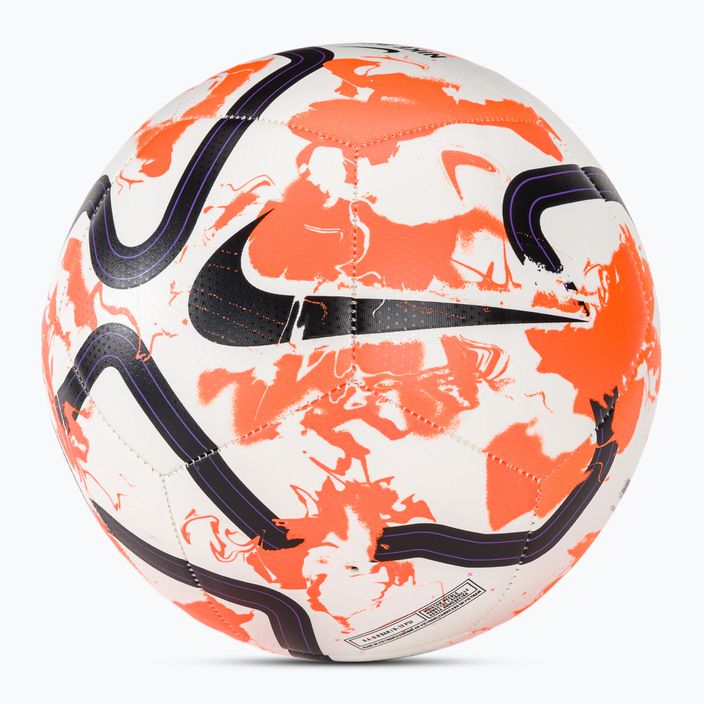 Nike Premier League football Pitch white/total orange/black size 5