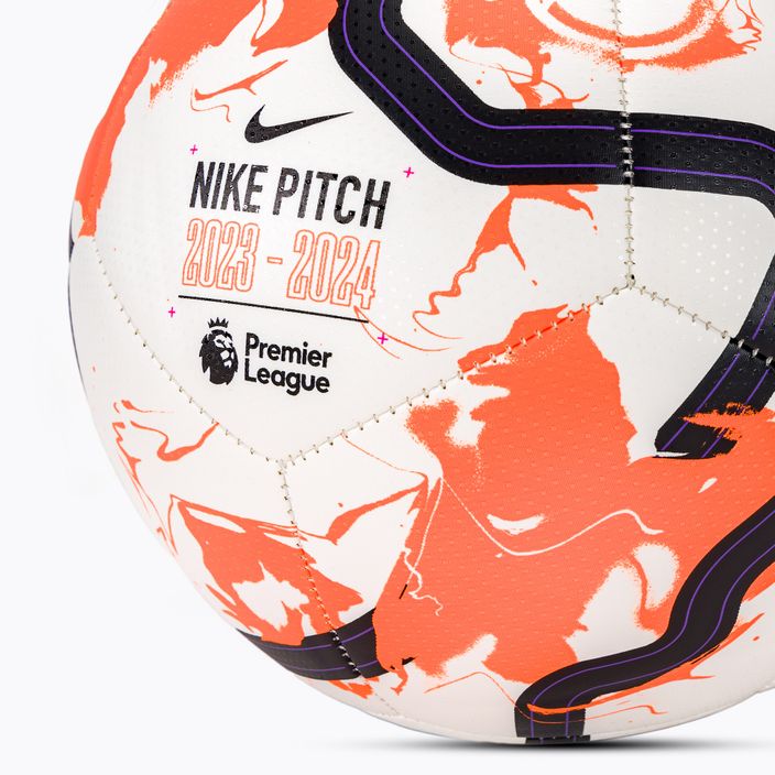 Nike Premier League football Pitch white/total orange/black size 5 4