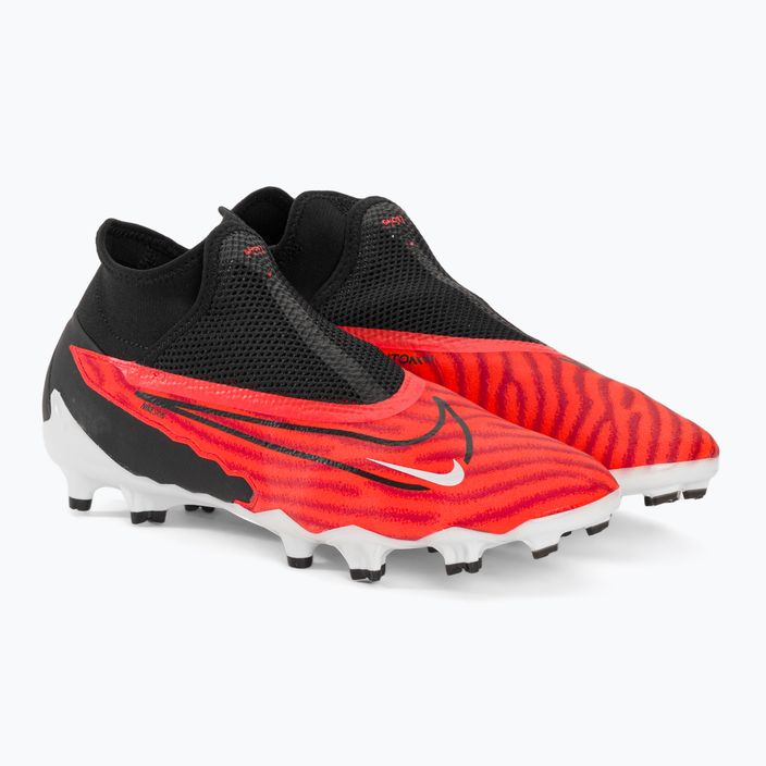 Nike Phantom GX Pro DF FG bright crimson/white/black football boots 4