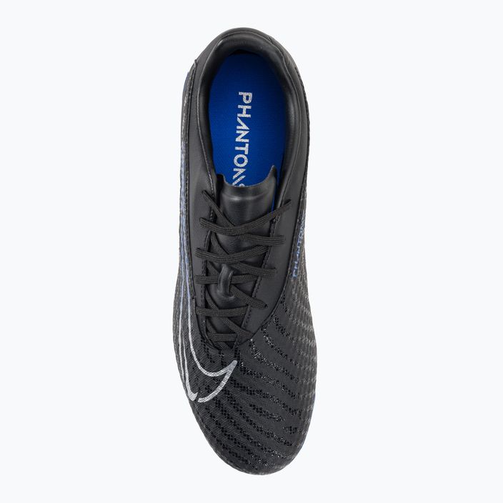 Nike Phantom GX Academy FG/MG black/chrome/hyper royal football boots 6