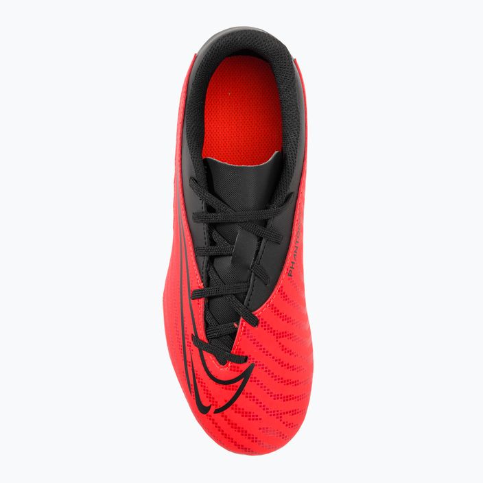 Nike Jr Phantom GX Club FG/MG bright crimson/black/white children's football boots 6