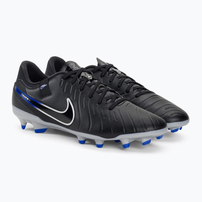 Nike Tiempo Legend 10 Academy MG football boots black/chrome/hyper real 4