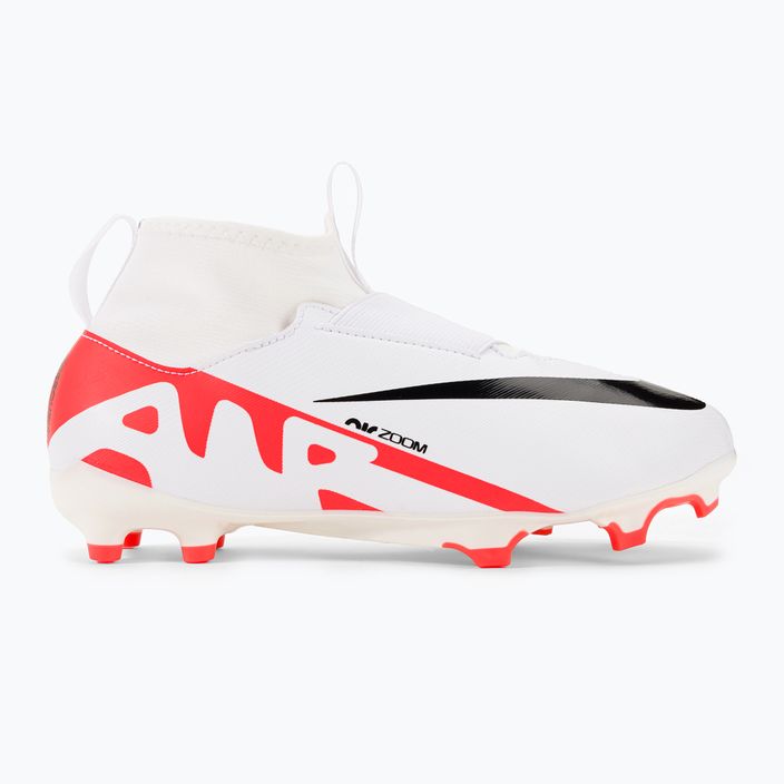 Children's football boots Nike JR Zoom Mercurial Superfly 9 Academy FG/MG bright crimson/black/white 2