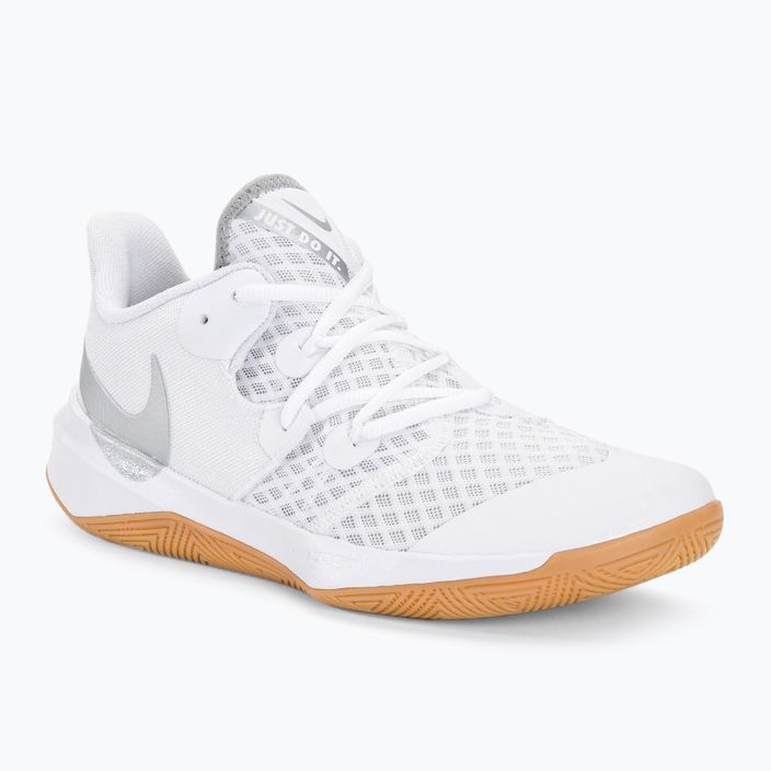 Nike Zoom Hyperspeed Court volleyball shoes SE white/metallic silver rubber
