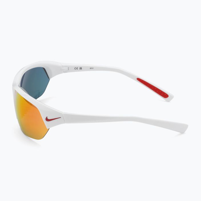 Nike Skylon Ace men's sunglasses white/grey w/red mirror 4
