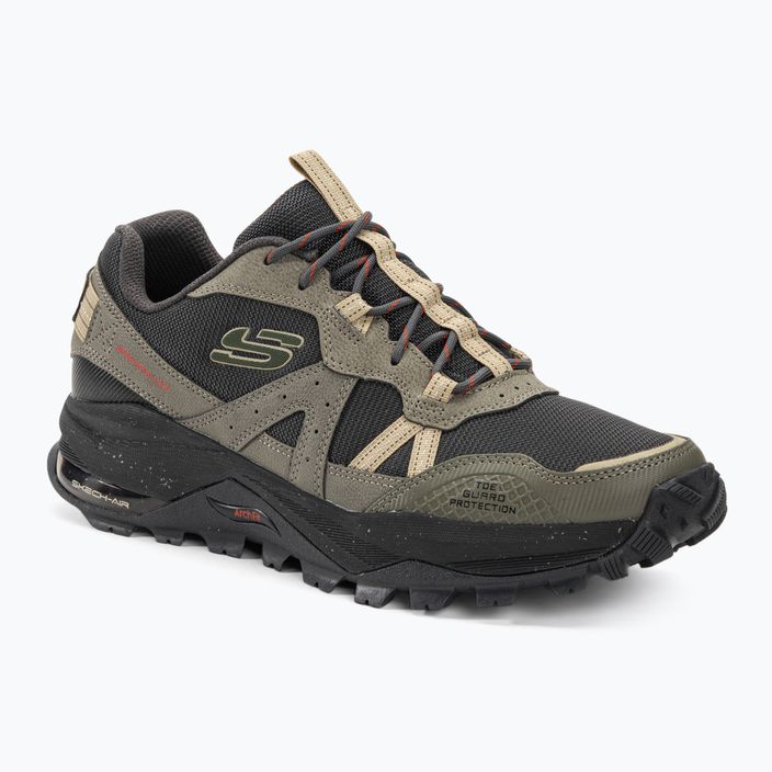 Skechers Arch Fit Trail Air olive/black men's trekking shoes