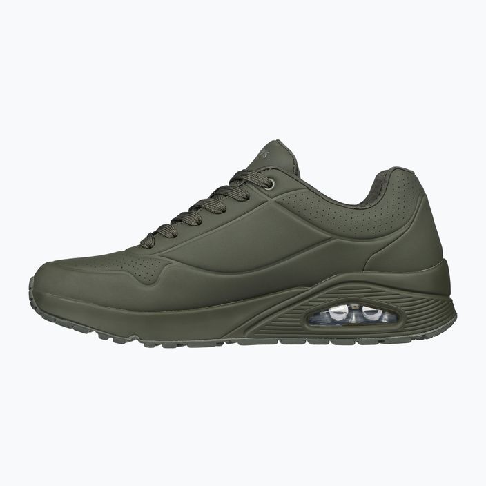 SKECHERS Uno Stand On Air olive men's shoes 3