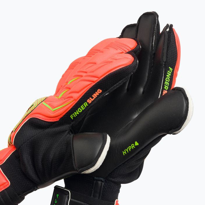 New Balance Forca Pro orange/black goalkeeper gloves 3