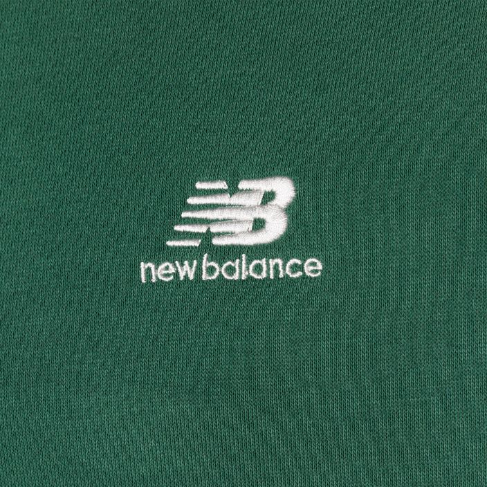 Men's New Balance Hoops Fleece Hoodie team forest green 7