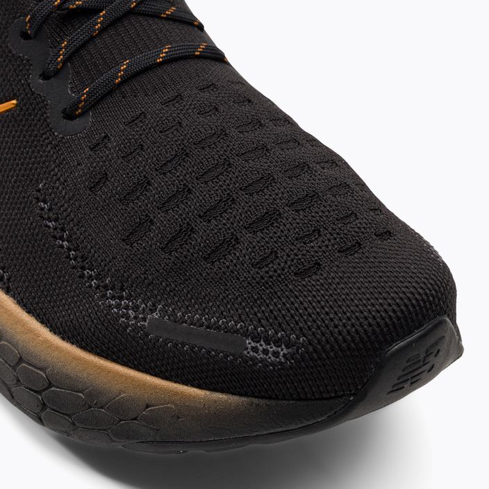 New Balance 1080V12 black / orange men's running shoes 7