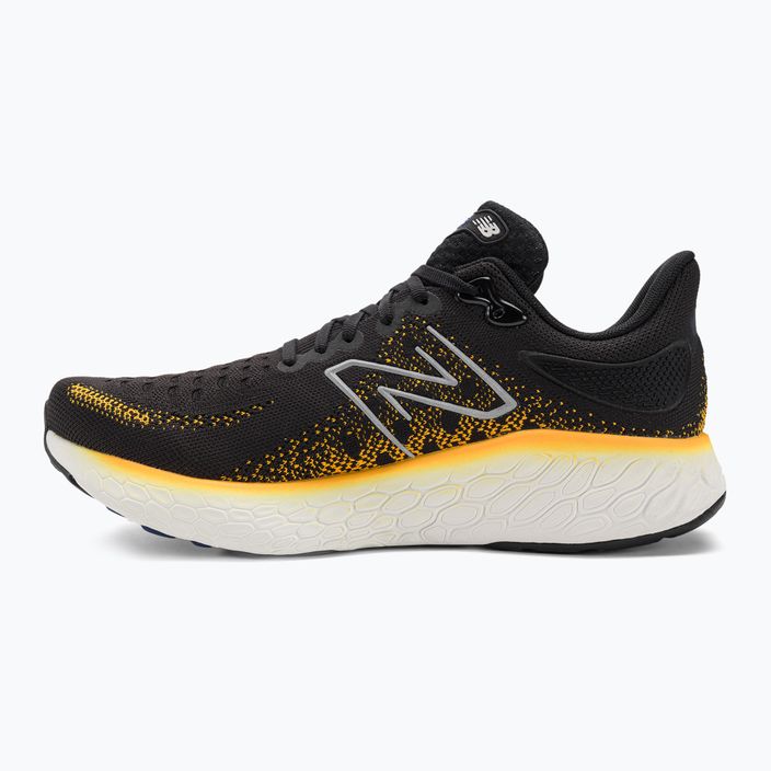 New Balance 1080V12 black / yellow men's running shoes 10
