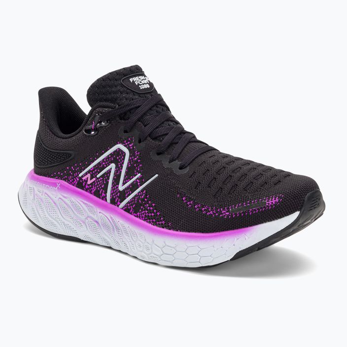 New Balance Fresh Foam 1080 v12 black/purple women's running shoes