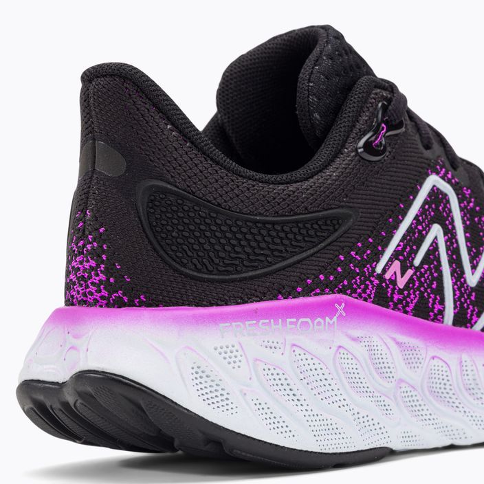 New Balance Fresh Foam 1080 v12 black/purple women's running shoes 9