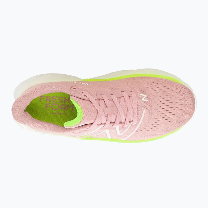 New Balance Fresh Foam More v4 pink moon women's running shoes 15