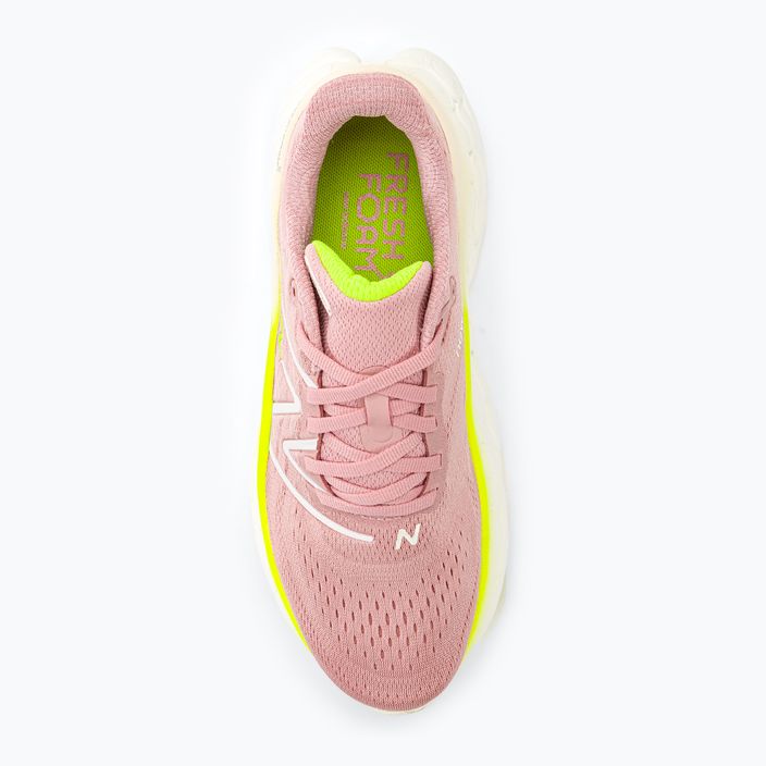 New Balance Fresh Foam More v4 pink moon women's running shoes 6