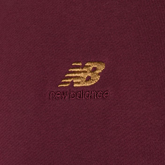 Men's New Balance Athletics Remastered Graphic French Terry sweatshirt burgundy 6