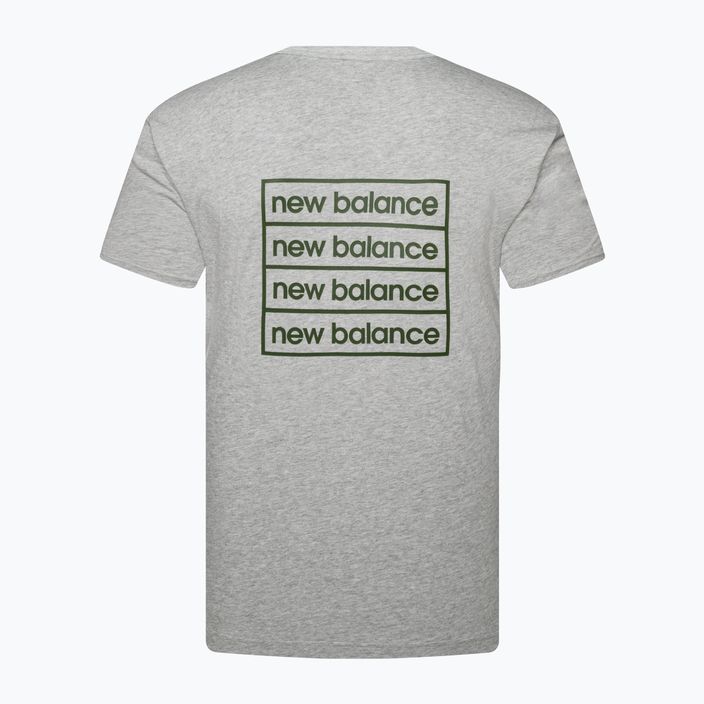 Men's New Balance Essentials Winter athletic grey t-shirt 5