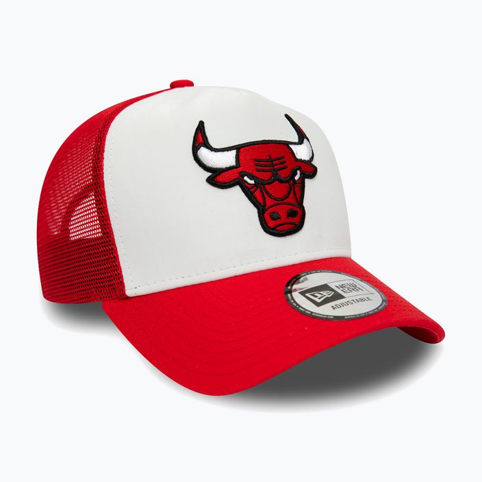 Men's New Era Team Colour Block Trucker Chicago Bulls open misc baseball cap 3