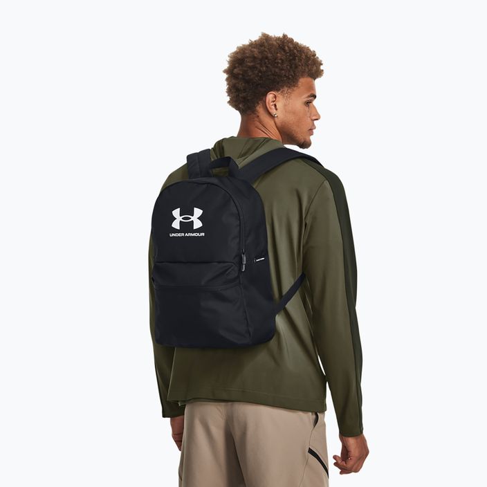 Under Armour UA Loudon Lite 20 l black/black/white urban backpack 7