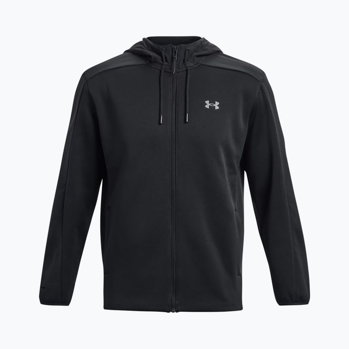 Under Armour Essential Swacket black/pitch gray men's training jacket 9