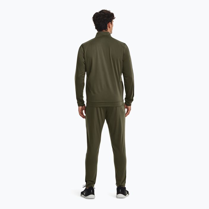 Under Armour UA Knit Track Suit marine green/black/black men's tracksuit 2